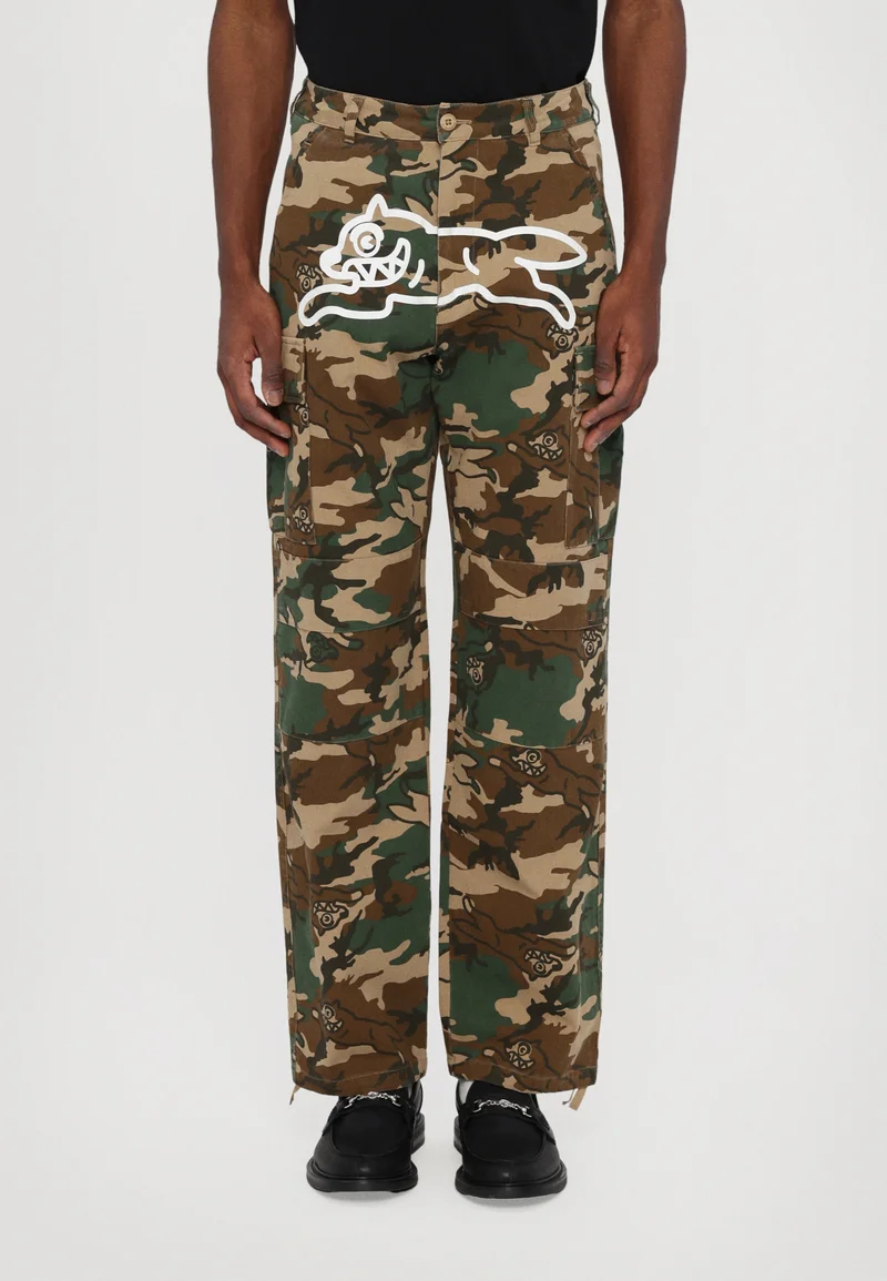 Various Colors Icecream RUNNING DOG WOODLAND CAMO - Cargo trousers multi coloured Clothing Trousers Cargo trousers