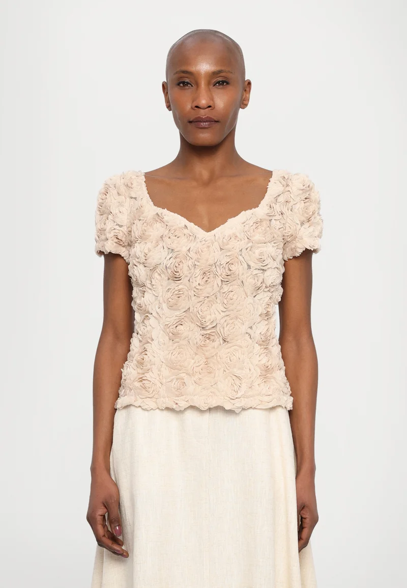 Online Shop Ida Sjöstedt LOUISE - Blouse light beige Clothing Shirts & Blouses Blouses