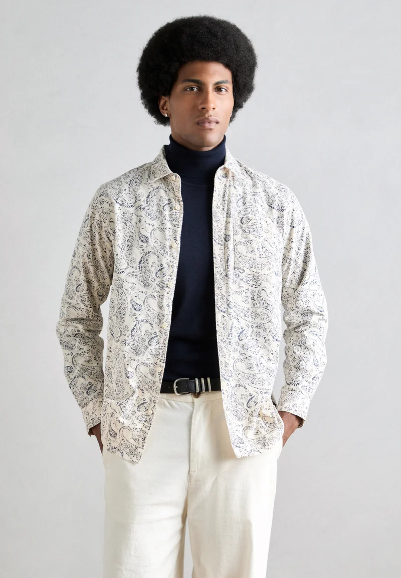 Discount Sale INDICODE JEANS Shirt - blue Clothing Sale Shirts Business Shirts