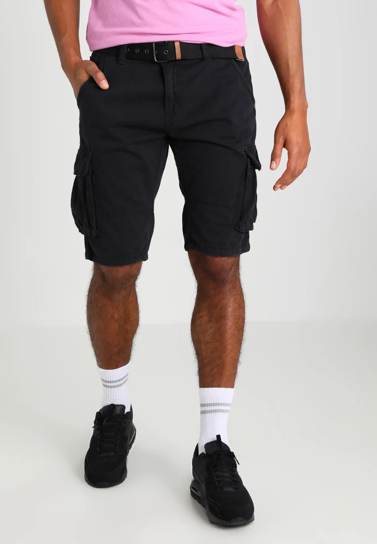 Exclusive INDICODE JEANS MONROE - Shorts black Clothing Casual Shorts