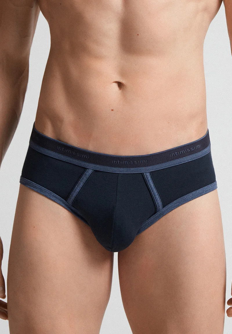 where can i buy Intimissimi AUS STRETCH MIT LOGO - Briefs midnight blue denim blend Clothing Underwear & Socks Underpants Boxer shorts