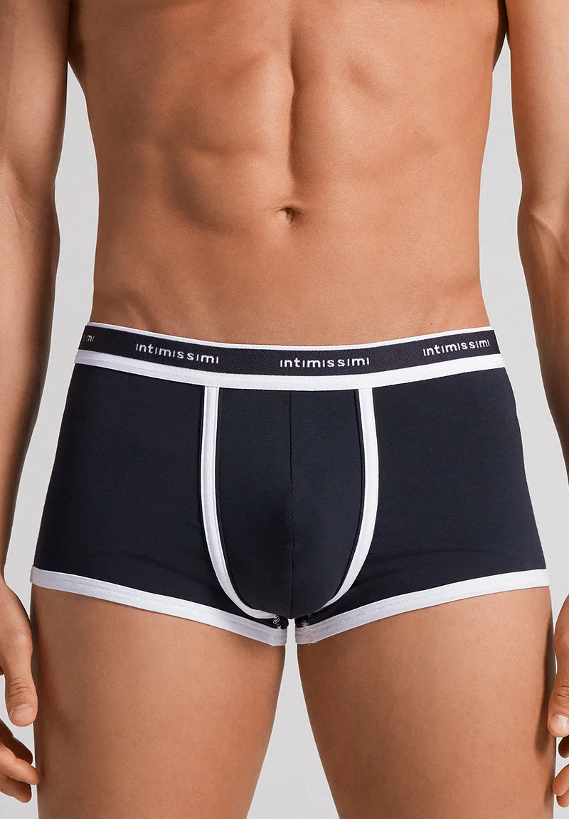 reasonable price Intimissimi STRETCH MIT LOGO - Pants blu notte/bco Clothing Underwear & Socks Underpants Boxer shorts