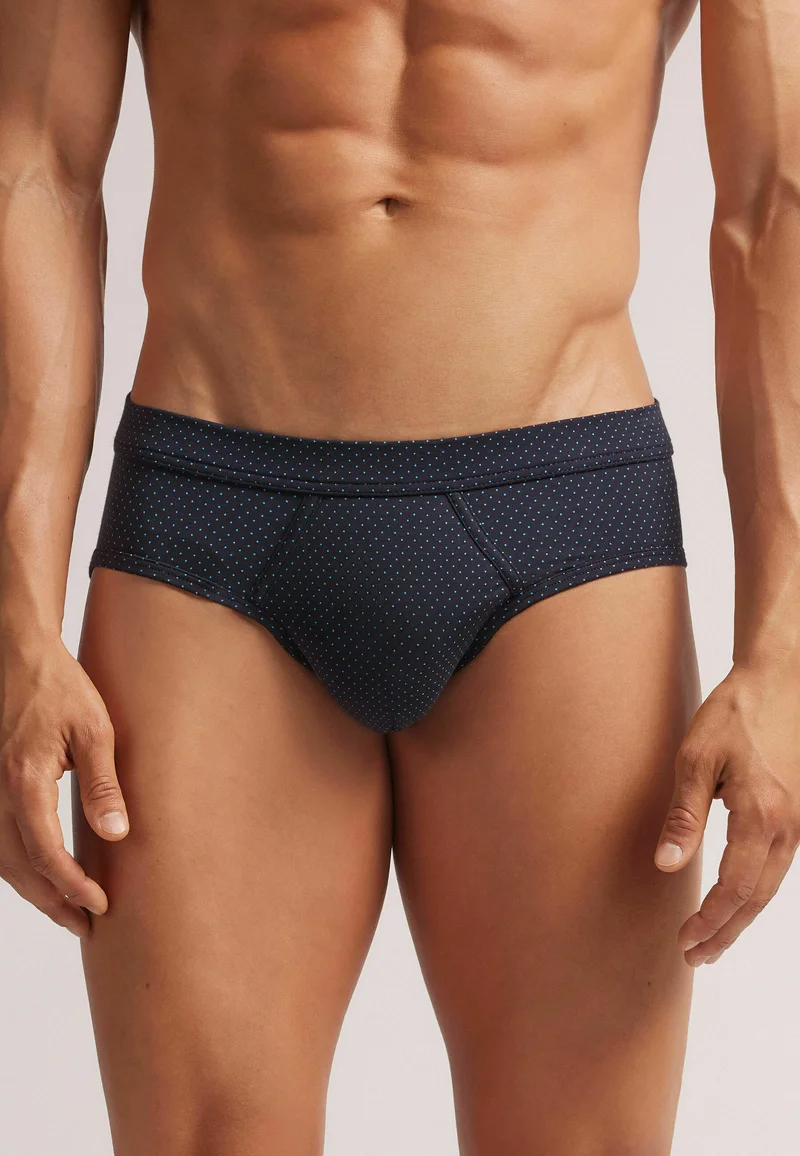Superior Quality Intimissimi Briefs - schwarz  j blu notte stampa pois azzurro Clothing Underwear & Socks Underpants Boxer shorts