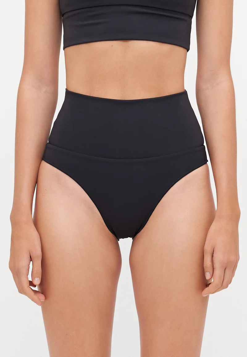 timeless It's Now Cool THE CONTOUR HIGH WAIST - Bikini bottoms black Clothing Swimwear Bikinis Bikini sets
