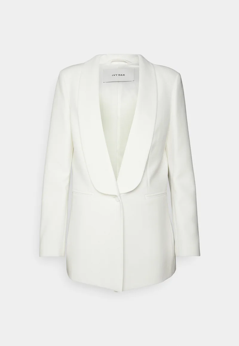 newest collection IVY OAK BRIDAL JANA - Blazer snow white Clothing Jackets & Blazers Blazers