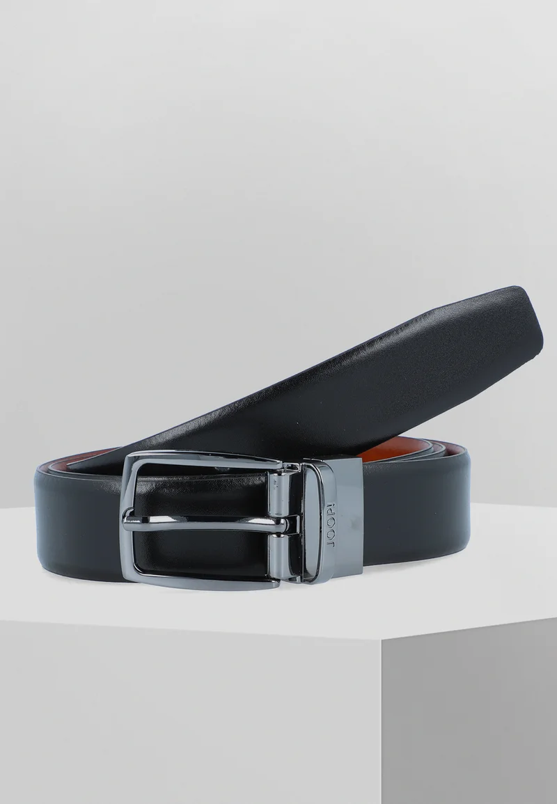 glamorous JOOP! Belt - black/cognac Accessories Belts Casual belts