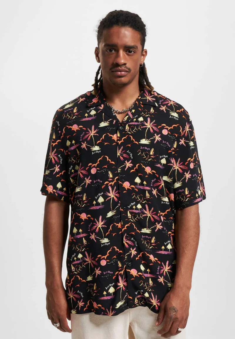 Discount Save up to Just Rhyse Shirt - black colored Clothing Sale Shirts Business Shirts