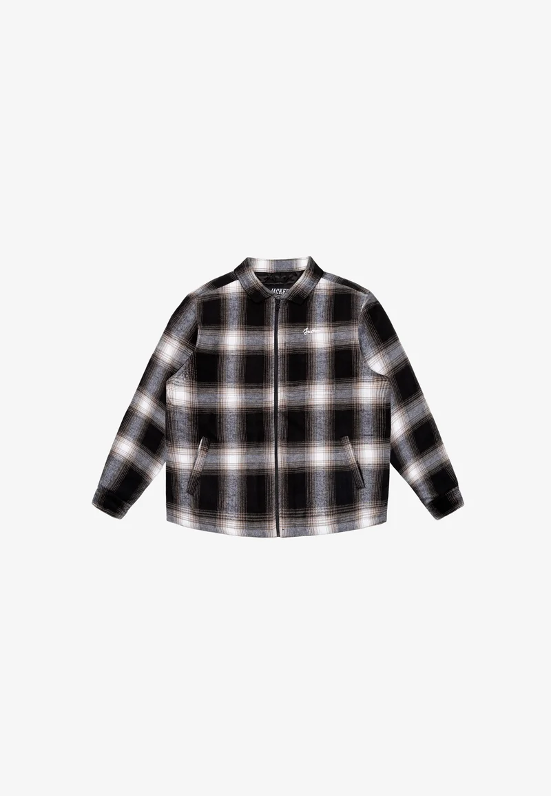Big discount on sale Jacker FLOWER TARTAN OVERSHIRT UNISEX - Summer jacket multi Clothing Jackets & Blazers Bomber Jackets