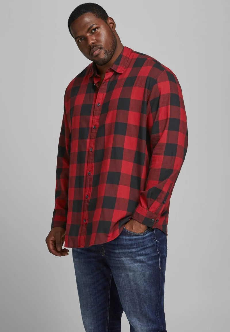 promo codes Jack & Jones Shirt - brick red Clothing Shirts Casual Shirts