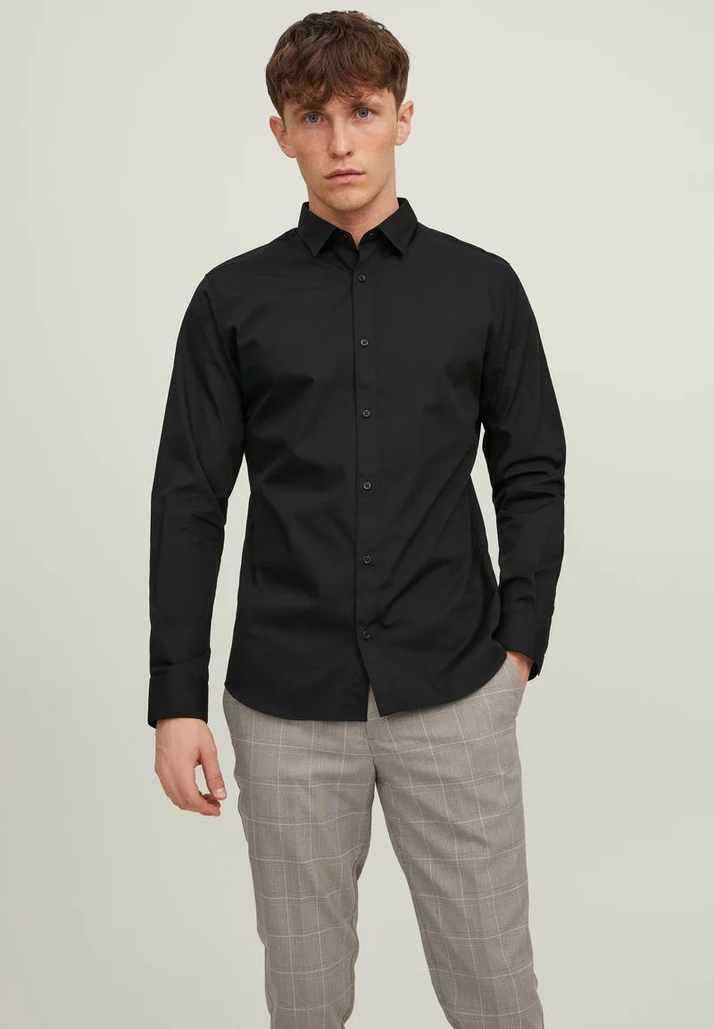 reasonable sale price Jack & Jones JJJOE SHIRT - Shirt black Clothing Shirts Casual Shirts