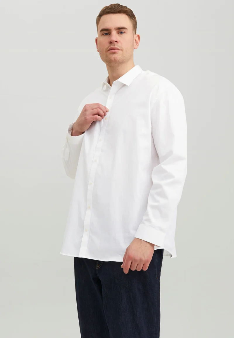 Shop Jack & Jones JPRBLACARDIFF - Shirt white Clothing Shirts Casual Shirts