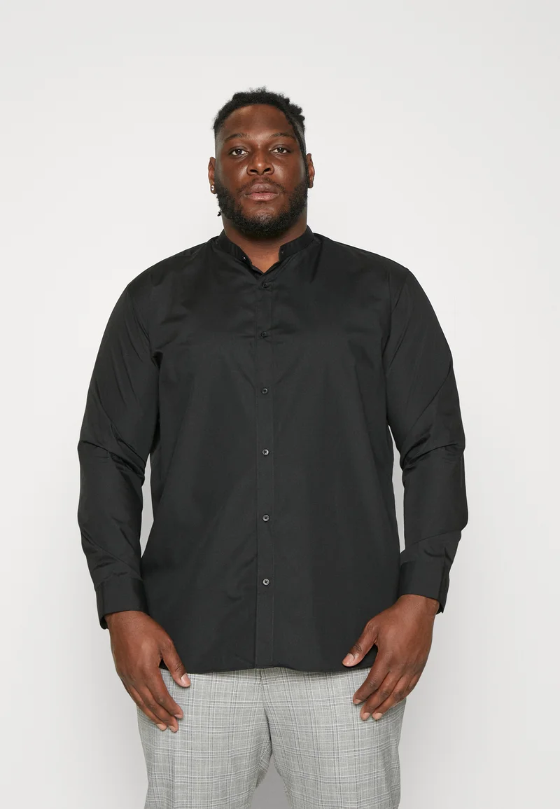 luxury fashion brands Jack & Jones JJJOE SHIRT  - Formal shirt black Clothing Shirts Business Shirts