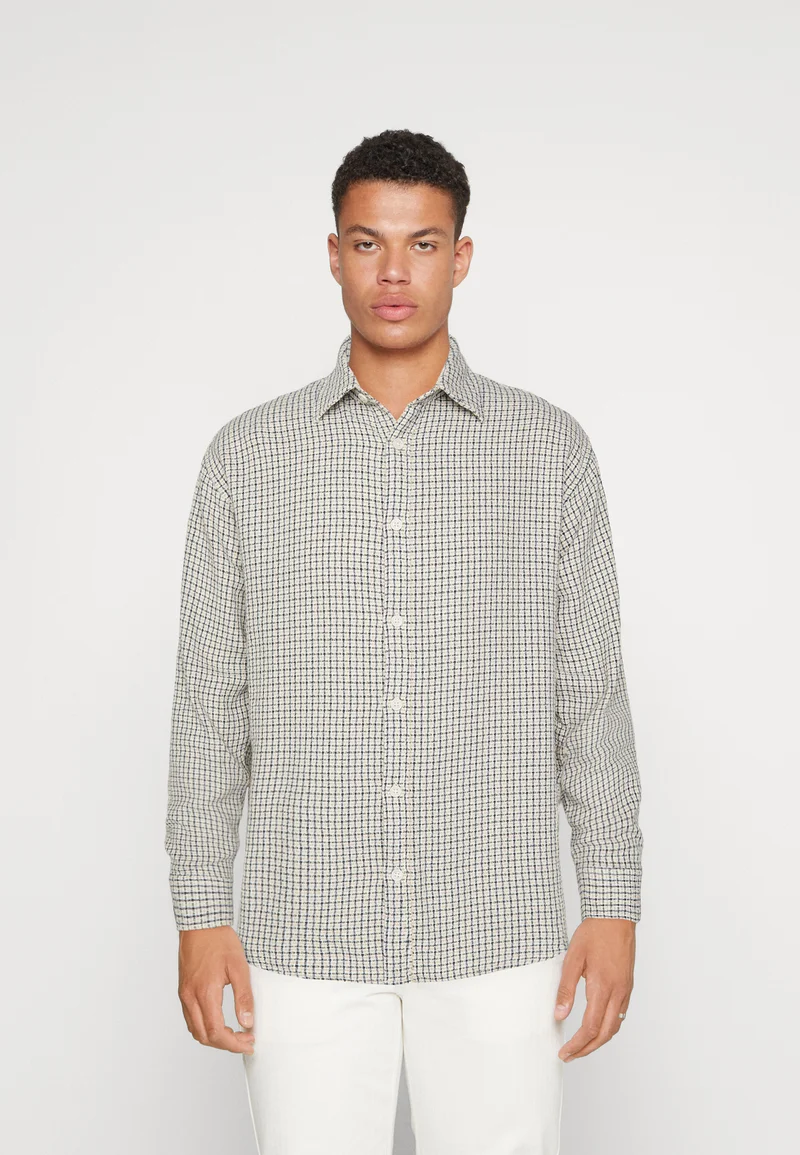 New York Jack & Jones JORGRACIA PARKER CHECK LS SN - Shirt cloud dancer Clothing Sale Shirts Business Shirts
