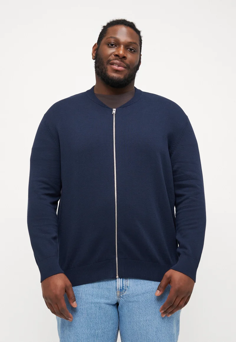 Exclusive Jack & Jones JJCALVIN CARDIGAN - Bomber Jacket sky captain Clothing Sale Jackets Gilet Bomber Jackets