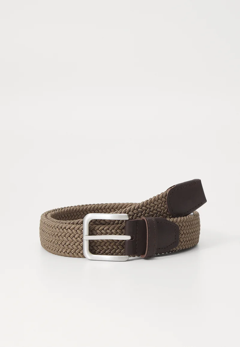 promo codes Jack & Jones JACSPRING BELT - Braided belt oxford tan Accessories Belts Braided belt