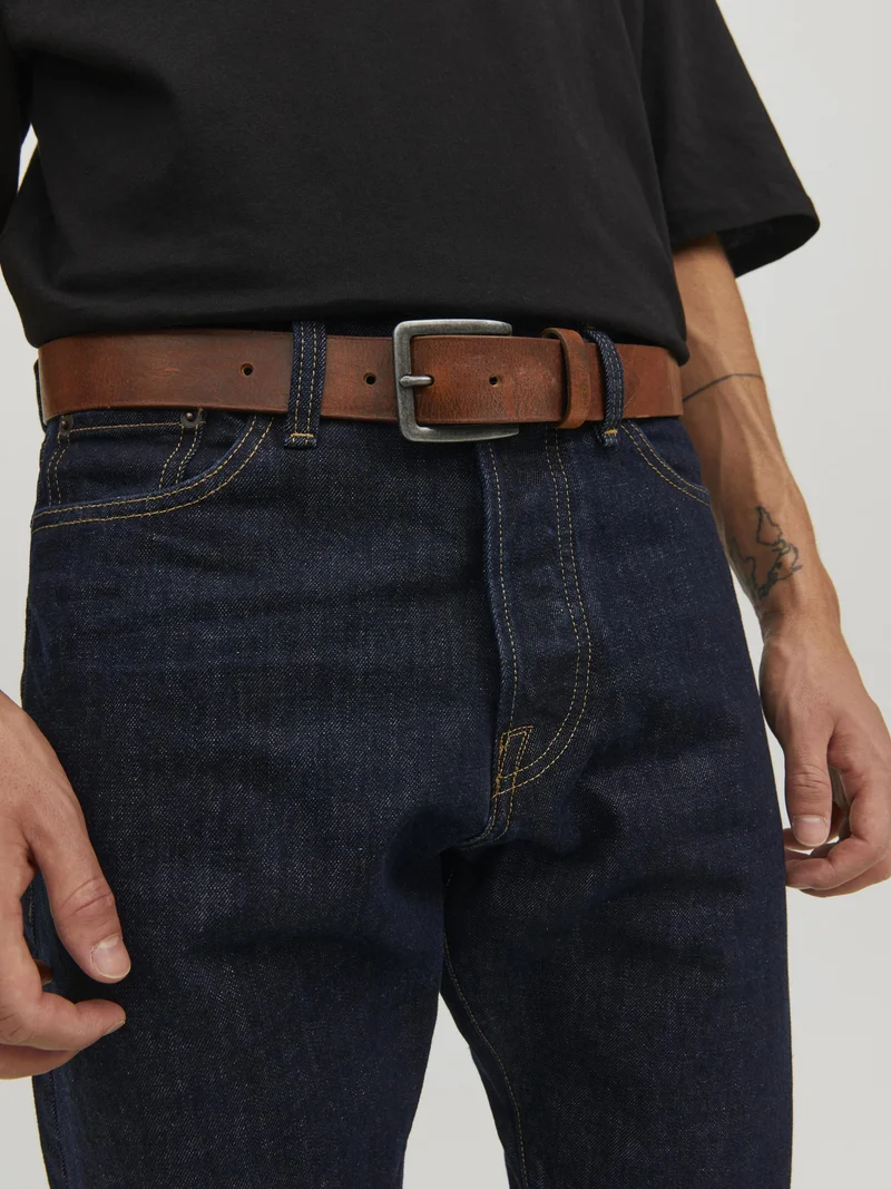 authorized dealers Jack & Jones JACVICTOR BELT - Belt mocha bisque Accessories Belts Casual belts