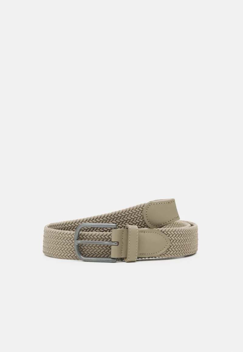 UK Factory Outlet Jack & Jones JACFALL BELT UNISEX - Braided belt plaza taupe Accessories Belts Braided belt