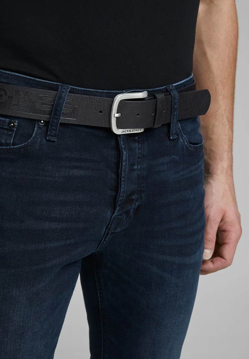 Authorized Site Jack & Jones Belt - black Accessories Belts Casual belts