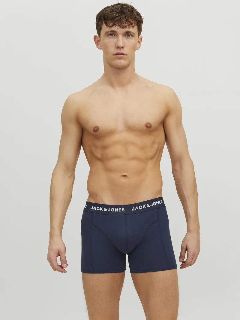 Best Discount Price Jack & Jones ANTHONY TRUNKS 3PACK - Pants blue nights Clothing Sale Underwear & Socks Bathrobes Boxer briefs