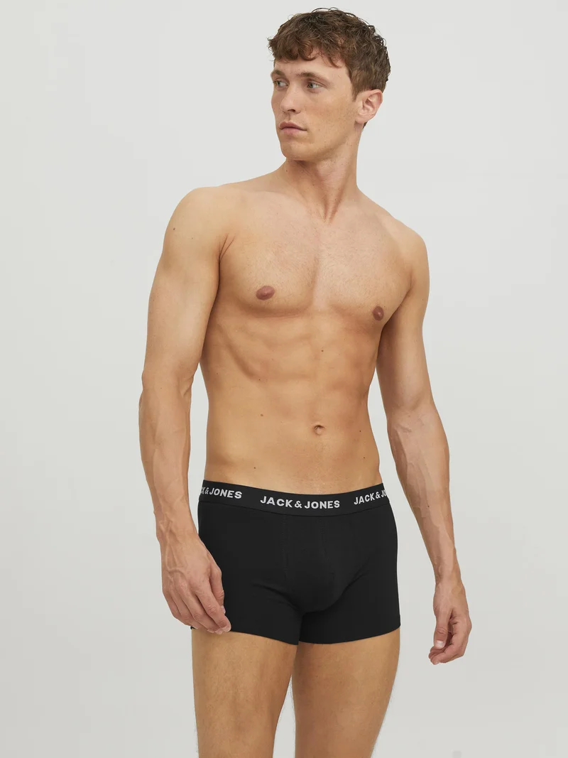 huge inventory Jack & Jones HUEY TRUNKS 7 PACK - Pants black Clothing Underwear & Socks Underpants Boxer shorts