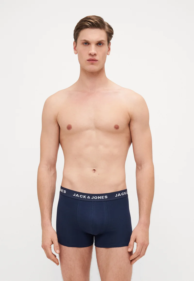 luxury fashion brands Jack & Jones JACSOLID TRUNKS 10 PACK - Pants navy Clothing Sale Underwear & Socks Bathrobes Boxer briefs