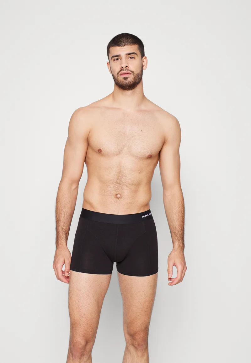 popular Jack & Jones JACBASIC TRUNKS 3 PACK - Pants black Clothing Underwear & Socks Underpants Boxer shorts