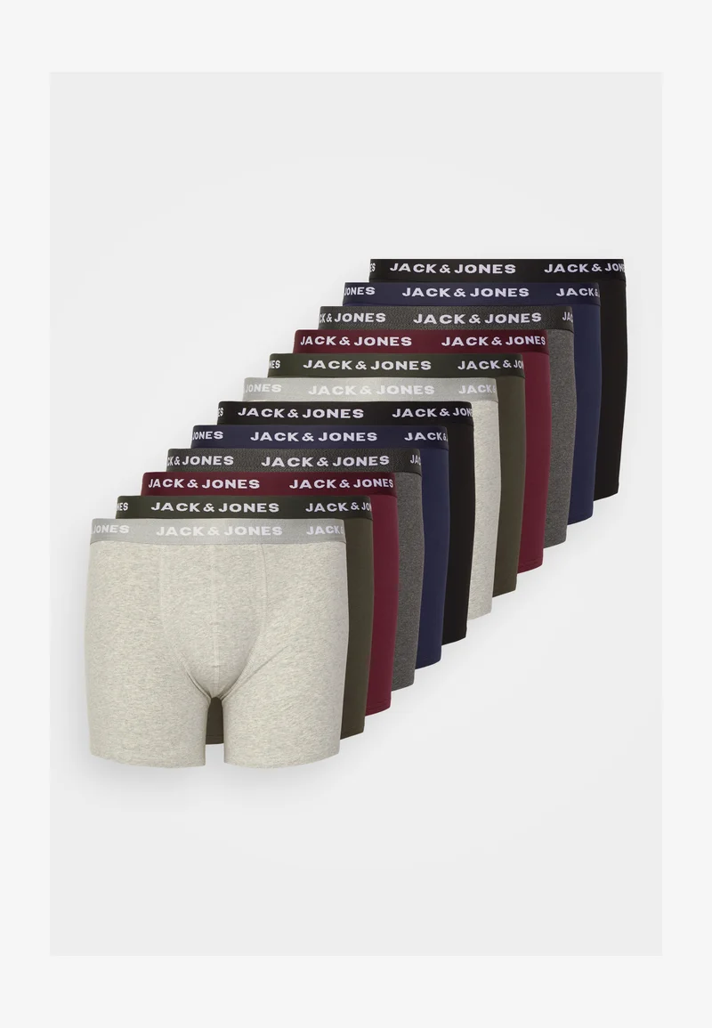 Fast Worldwide Delivery Jack & Jones JACSOLID TRUNKS 12 PACK - Pants navy blazerpack/navy blazer/black/dgm/lgm/rosin/port royal/port ro Clothing Sale Underwear & Socks Bathrobes Boxer briefs