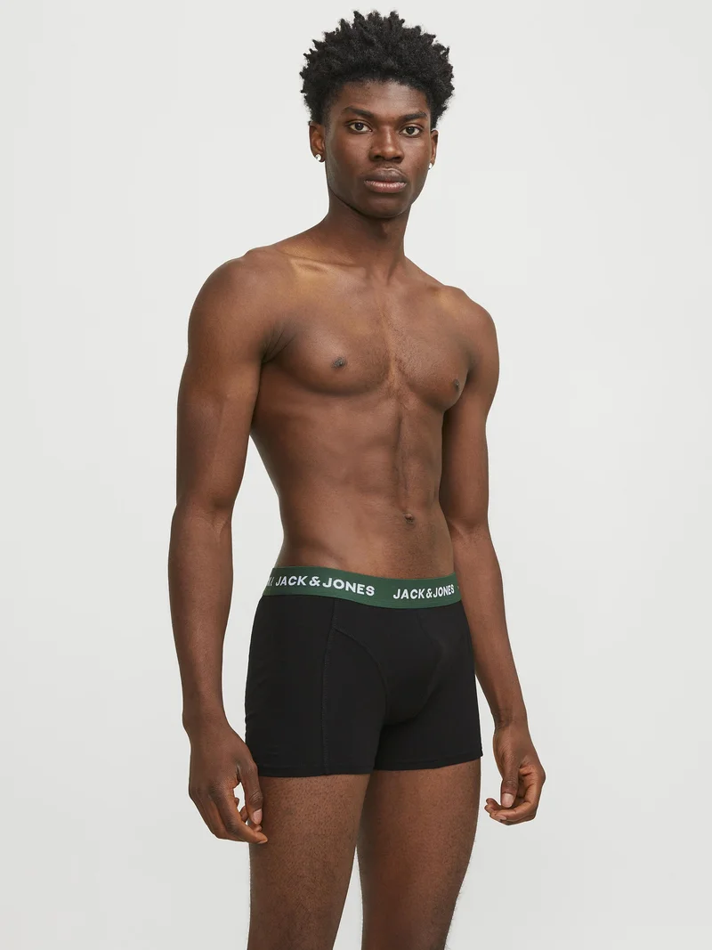 USA Cheap Sale Jack & Jones JACSOLID TRUNKS 5 PACK - Pants black/blue Clothing Underwear & Socks Underpants Boxer shorts
