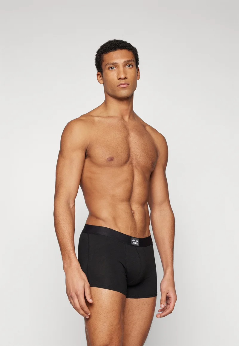 designer fashion Jack & Jones JACSOLID VANCE TRUNKS 12 PACK - Pants black Clothing Sale Underwear & Socks Bathrobes Boxer briefs