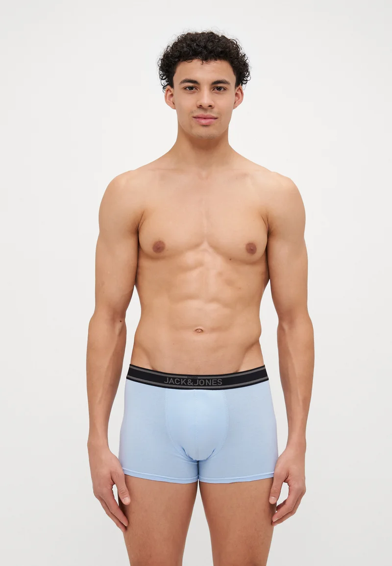 Exclusive Jack & Jones JACKYLE SOLID TRUNKS 5 PACK - Pants black/deep teal/blue/oceanview  Clothing Underwear & Socks Underpants Boxer shorts