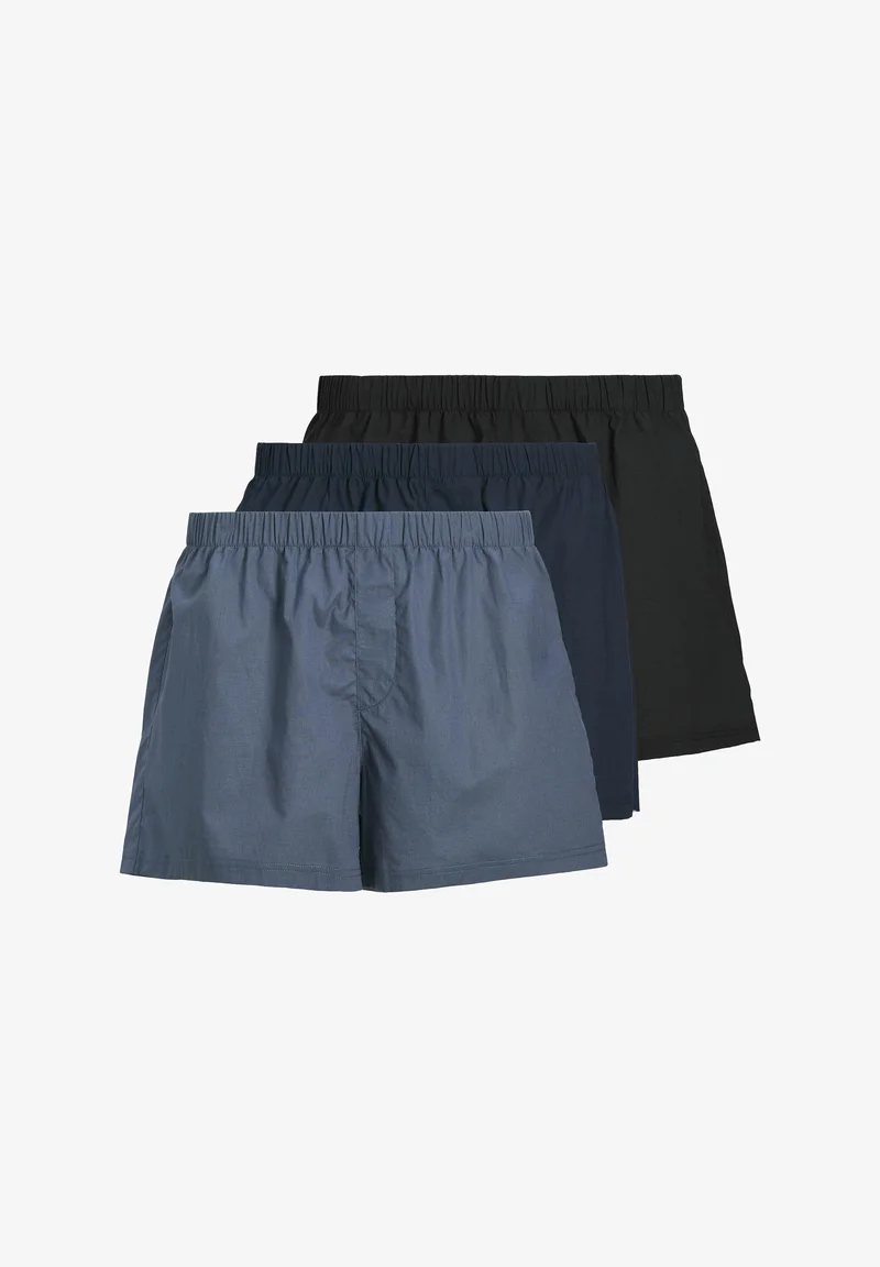 Discount Jack & Jones JACMILANO 3 PACK - Boxer shorts vintage indigo pack:naval academy black Clothing Underwear & Socks Underpants Boxer shorts