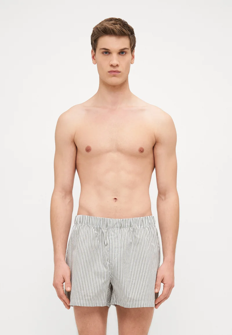 luxurious Collection Jack & Jones JACMILANO 3 PACK - Boxer shorts dusty olive/city skyline Clothing Underwear & Socks Underpants Boxer shorts