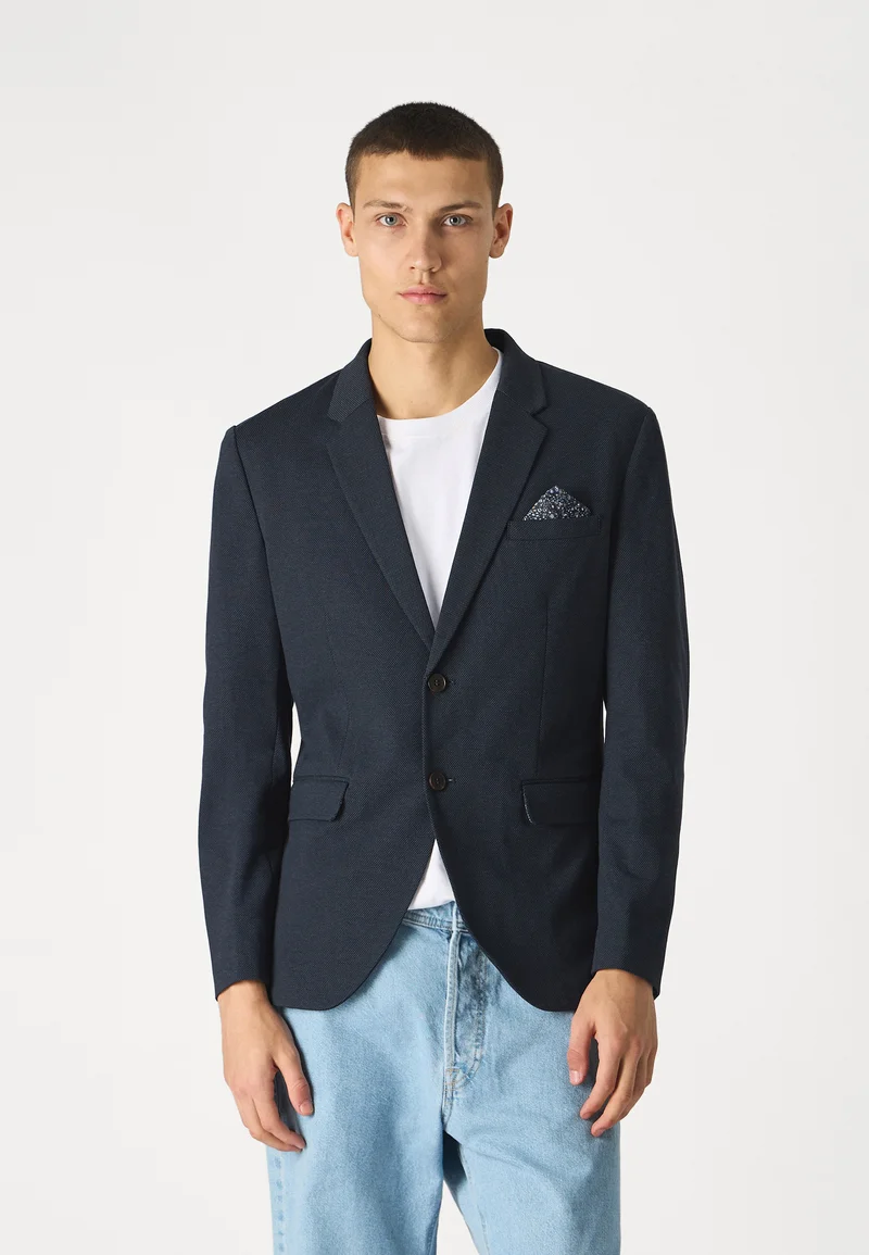 factory wholesale prices Jack & Jones PREMIUM PRESTON - Blazer jacket navy blazer  Clothing Suits & Tailoring Blazer jackets