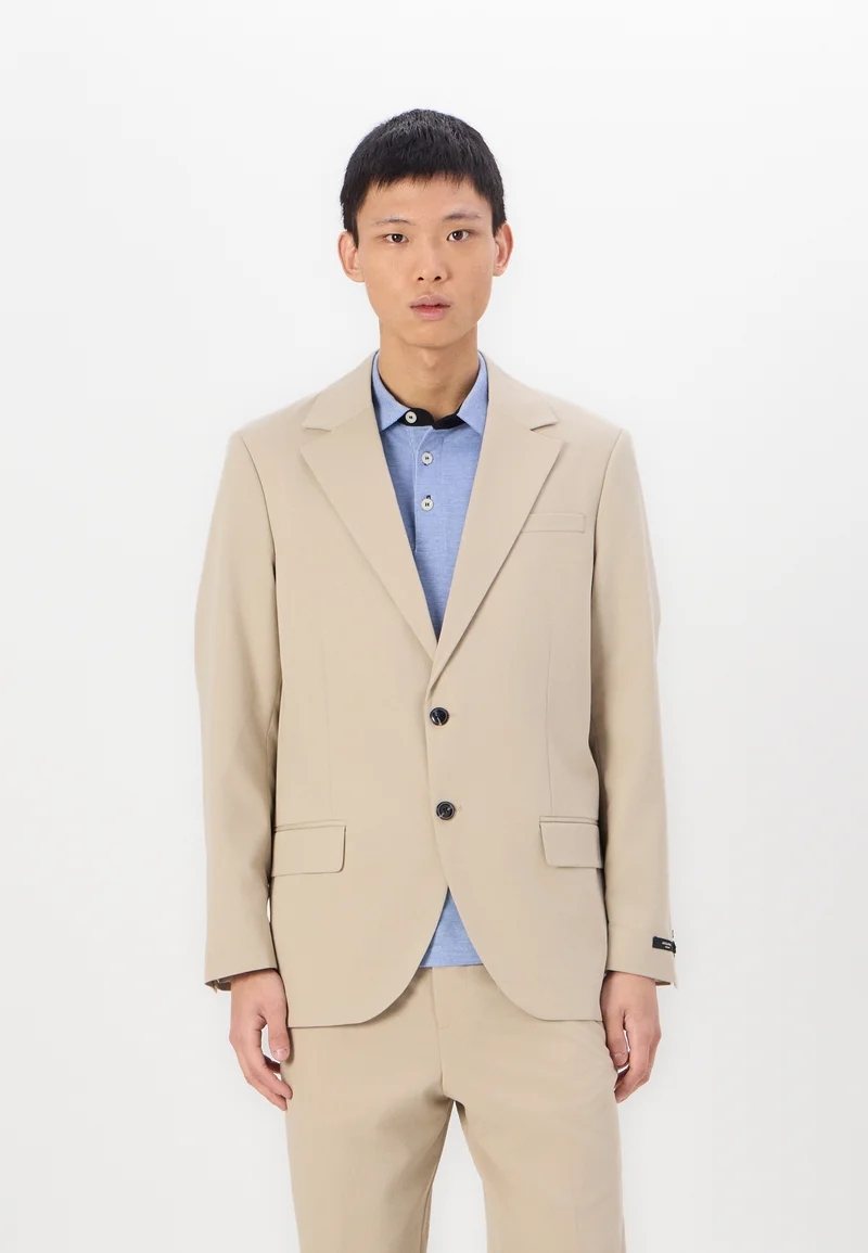 Low Price Guarantee Jack & Jones PREMIUM JPRFRANCO RELAXED FIT - Blazer jacket beige Clothing Suits & Tailoring Blazer jackets