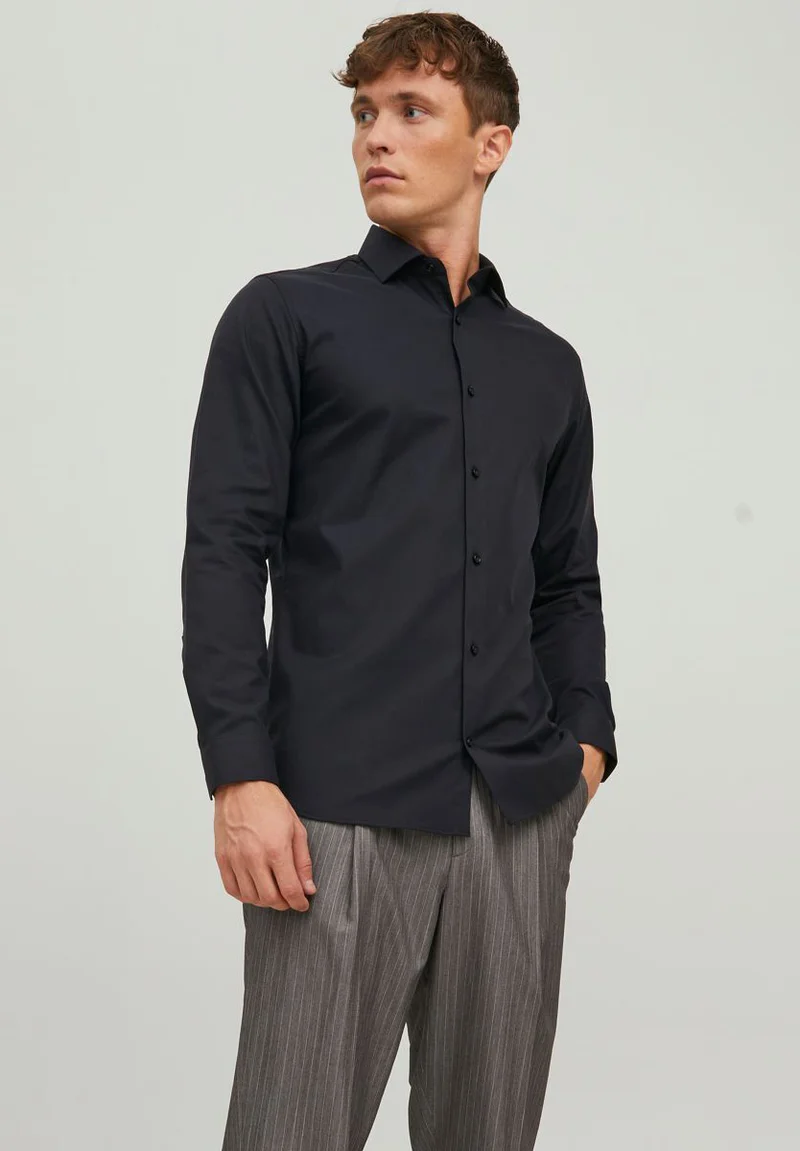 competitive price Jack & Jones PREMIUM JPRBLAPARKER NOOS - Shirt black Clothing Shirts Casual Shirts