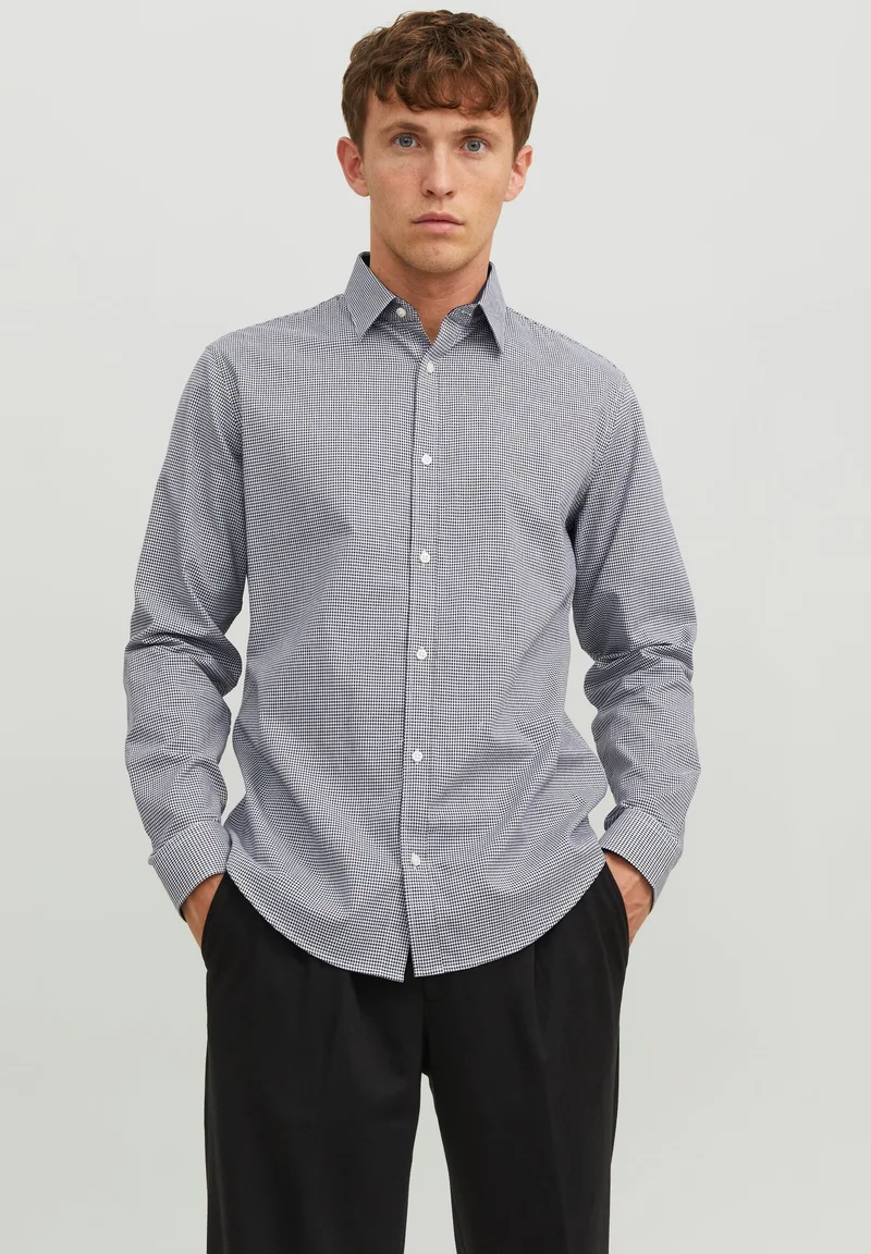 UK Cheap Sale Jack & Jones PREMIUM JPRBLABELFAST - Shirt navy blazer Clothing Sale Shirts Business Shirts