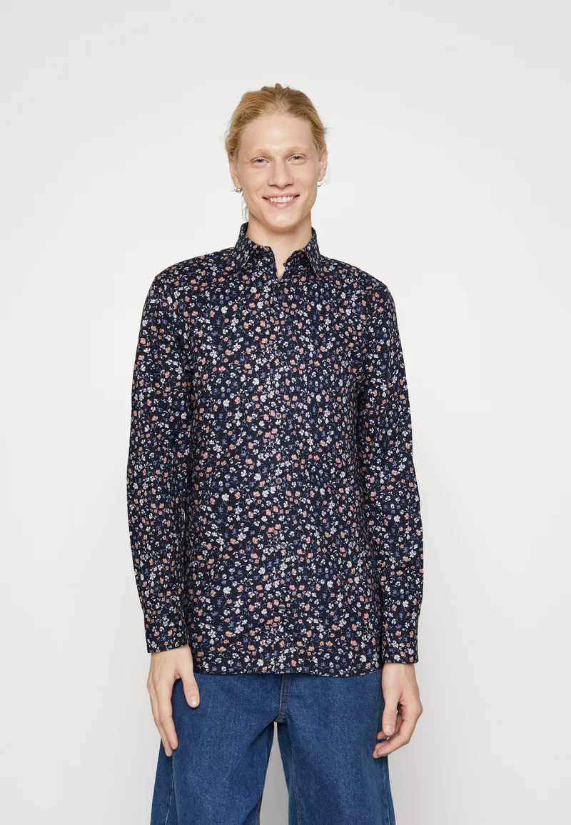UK official online shop Jack & Jones PREMIUM JPRBLANORDIC PRINT - Formal shirt night sky Clothing Sale Shirts Business Shirts