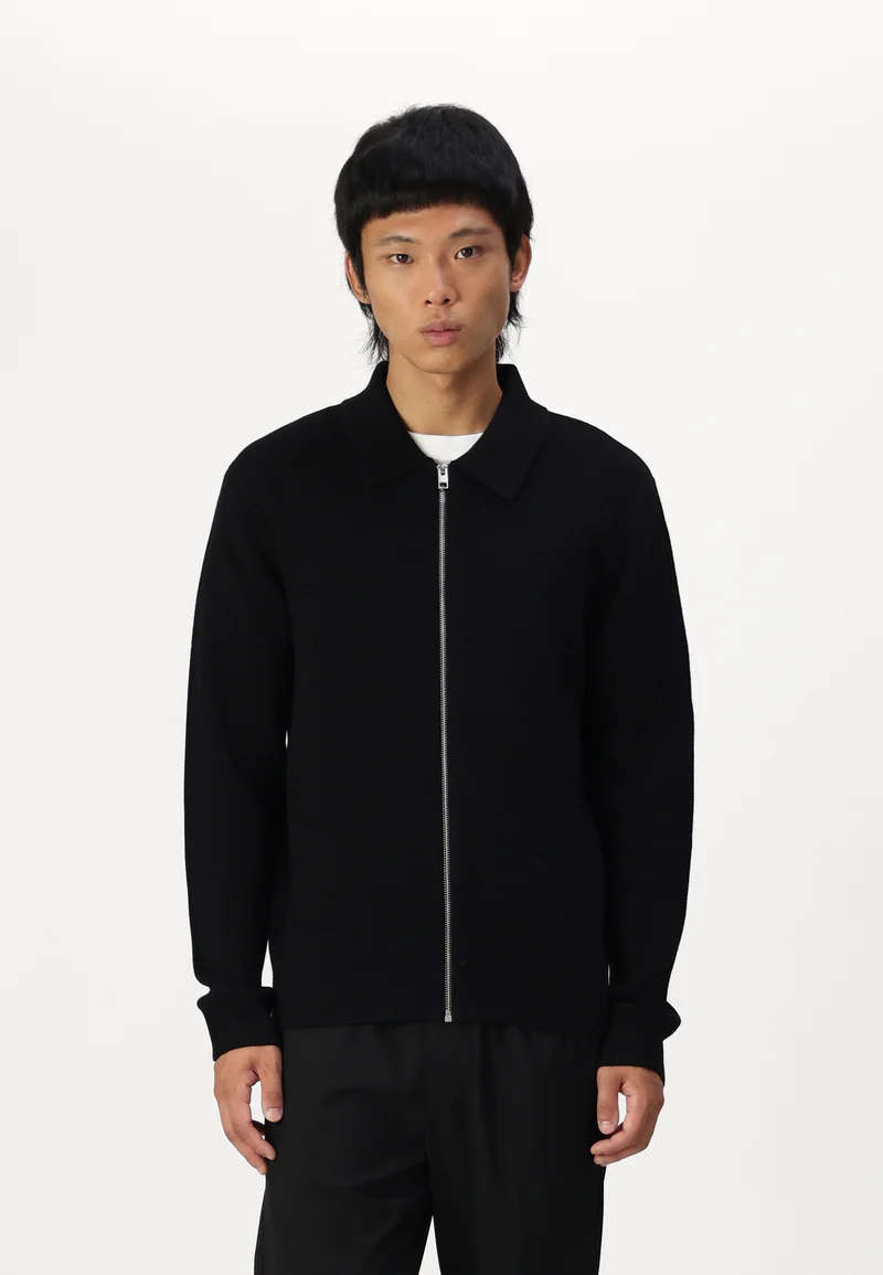 multiple colors Jack & Jones PREMIUM BLAMILANO STITCH  - Cardigan black Clothing Knitwear Cardigans