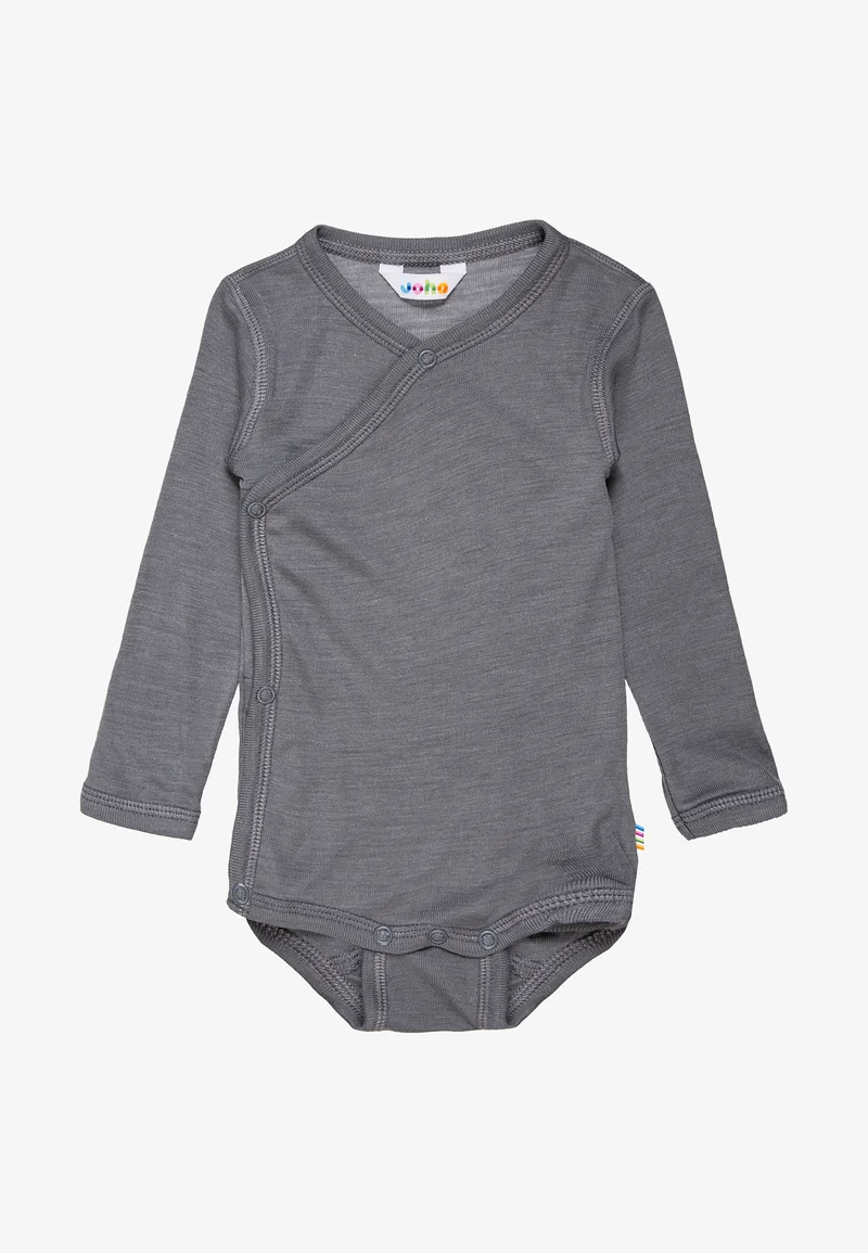 genuine Joha WRAP AROUND BABY - Body rabbit grey Clothing Underwear & Nightwear Bodies