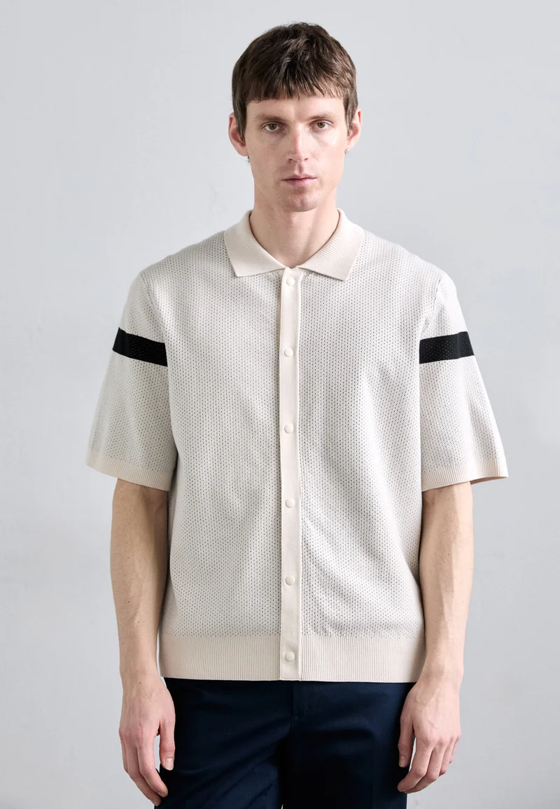 Best Prices J.LINDEBERG RAYNE - Shirt moonbeam Clothing Shirts Casual Shirts