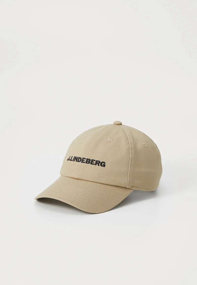 Official J.LINDEBERG ELIJAH LOGO - Cap batique khaki Accessories Beanies, hats & caps Caps