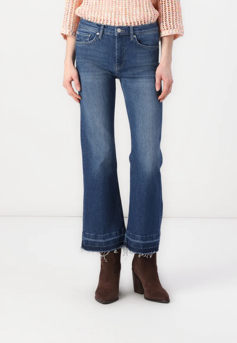 Official UK Stockists JOOP! CHRISI - Flared Jeans navy Clothing Bootcut & Flared
