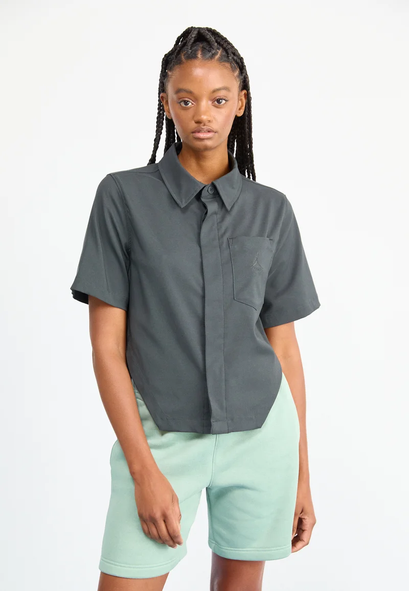 Retailer Jordan Button-down blouse - off noir Streetwear Sale Streetwear Clothing Socks Blouses