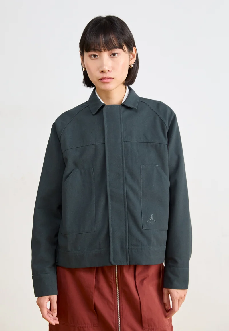 official online website Jordan Summer jacket - off noir Streetwear Clothing Jackets, Gilets & Blazers Bomber Jackets
