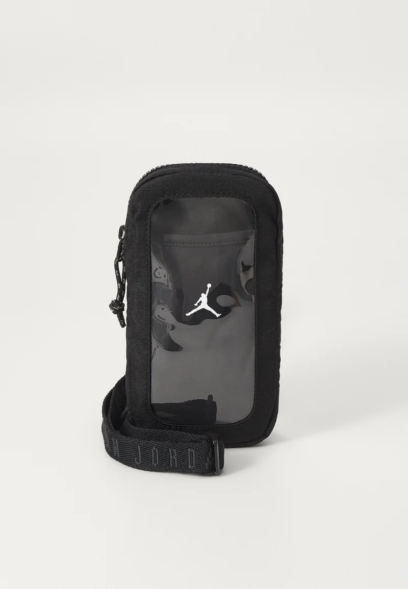 newest collection Jordan FLIGHT PHONE CROSSBODY UNISEX - Phone pouch black/gym red/white Accessories Lifestyle Electronics Cases & Covers