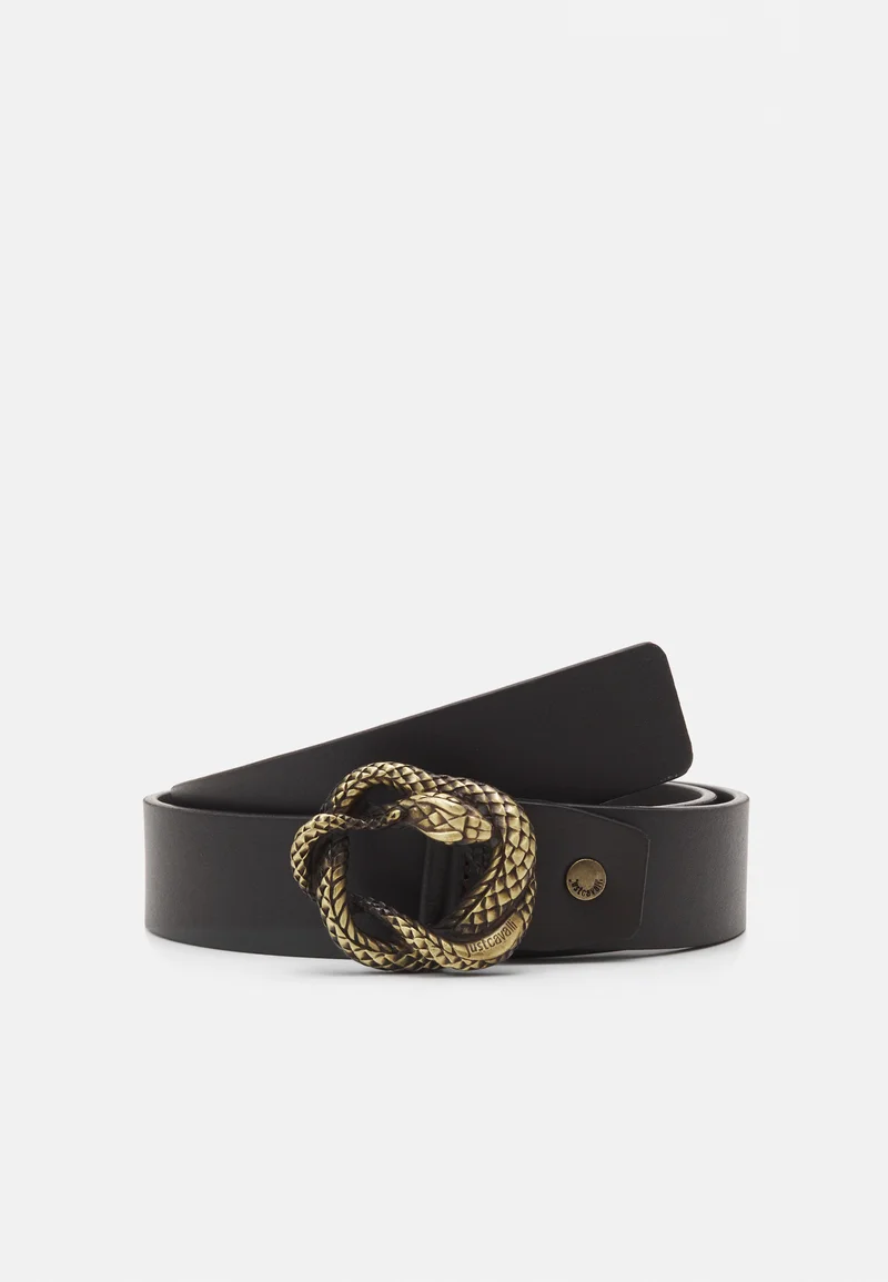 beautiful in colors Just Cavalli CINTURA JUST CAVALLI SNAKE  BELT UNISEX - Belt testa moro Accessories Sale Belts Braided belt