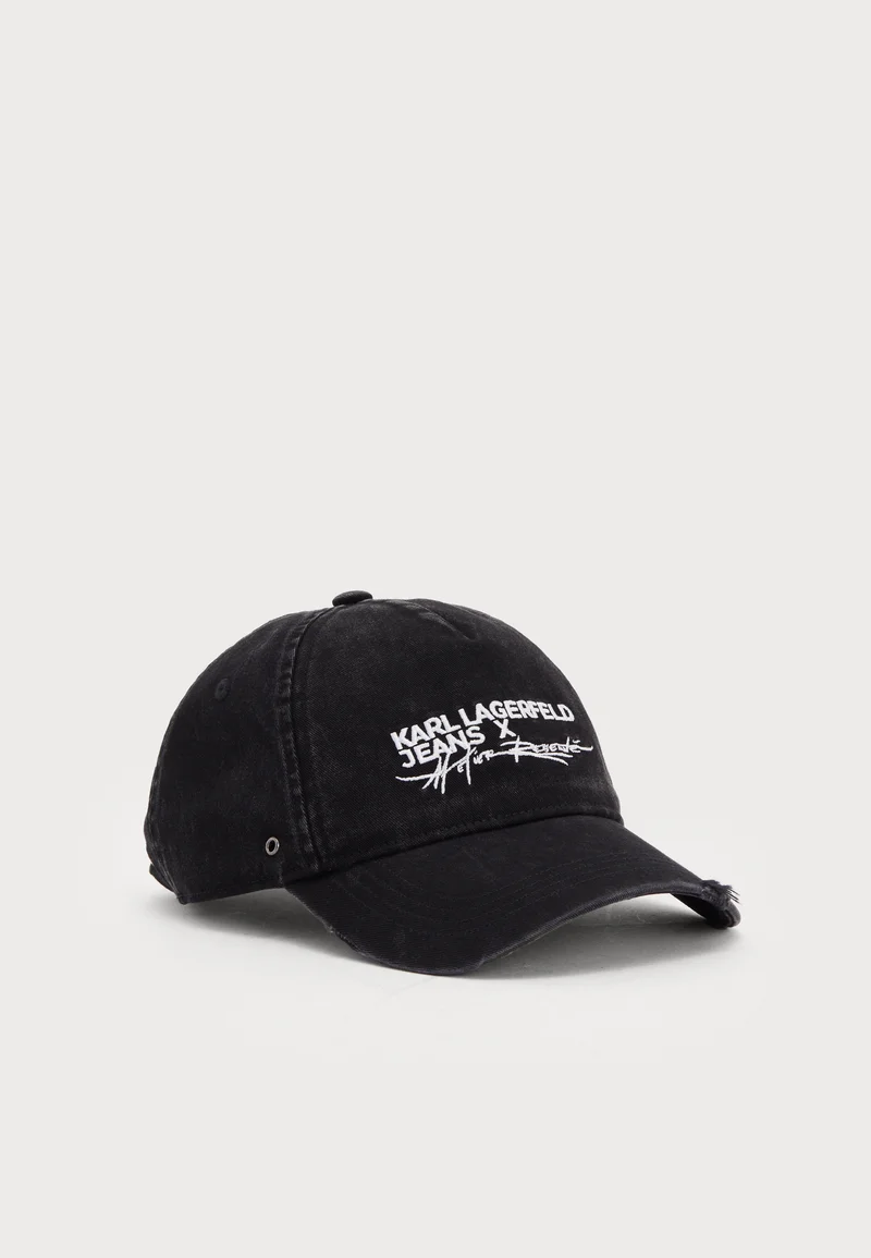 USA Sale Online Store Karl Lagerfeld Jeans ATELIER CAP UNISEX - Cap washed black Accessories Hats & headscarves Caps