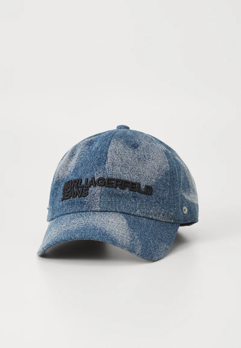 USA Cheap Sale Karl Lagerfeld Jeans UNISEX - Cap bleached denim Accessories Beanies, hats & caps Caps