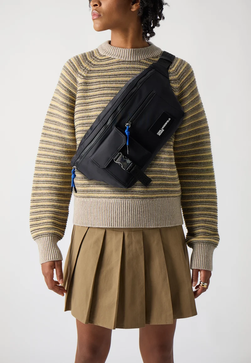 low price Karl Lagerfeld Jeans UTILITY BUMBAG UNISEX - Bum bag black Accessories Bags & cases Bum bags
