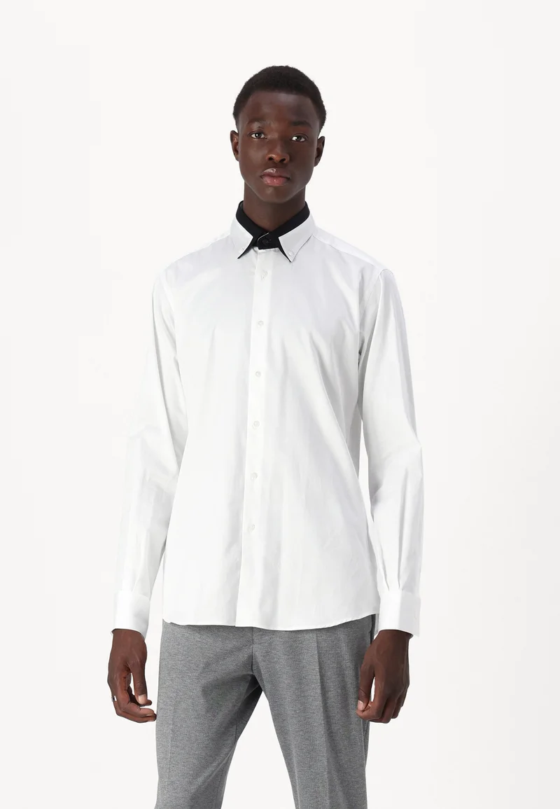 official online website KARL LAGERFELD MODERN FIT - Formal shirt white/black Clothing Sale Shirts Business Shirts